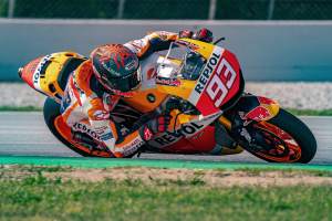 VIDEO: Watch Marc Marquez make track return in Barcelona