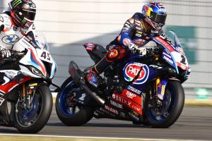 Toprak Razgatlioglu and Scott Redding, Donington Park WorldSBK, 17 July