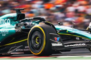 Lance Stroll (CDN) Aston Martin F1 Team AMR23. Formula 1 World Championship, Rd 19, United States Grand Prix, Austin,