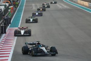 George Russell (GBR) Mercedes AMG F1 W14. Formula 1 World Championship, Rd 23, Abu Dhabi Grand Prix, Yas Marina Circuit,