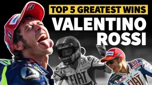 Video: Valentino Rossi 'Five of the best'