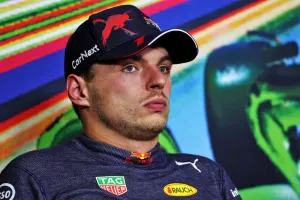 Max Verstappen (NLD) Red Bull Racing in the post qualifying FIA Press Conference. Formula 1 World Championship, Rd 16,