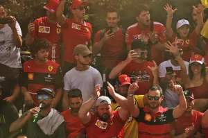 Circuit atmosphere - fans. Formula 1 World Championship, Rd 16, Italian Grand Prix, Monza, Italy, Race Day.-