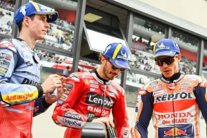 Francesco Bagnaia, Marc Marquez, Alex Marquez MotoGP Mugello