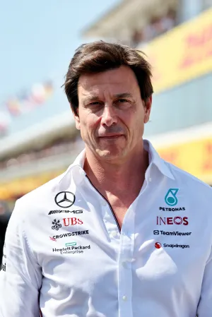 Toto Wolff (GER) Mercedes AMG F1 Shareholder and Executive Director on the grid. Formula 1 World Championship, Rd 12,
