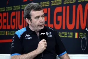 Bruno Famin (FRA) Alpine Motorsports Vice President in the FIA Press Conference. Formula 1 World Championship, Rd 13,