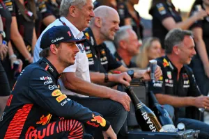 Max Verstappen (NLD) Red Bull Racing celebrates his 50th F1 victory with the team. Formula 1 World Championship, Rd 19,