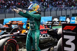 Fernando Alonso (ESP), Aston Martin Racing Formula 1 World Championship, Rd 21, Brazilian Grand Prix, Sao Paulo, Brazil,