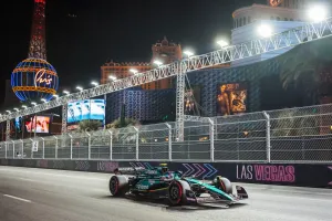 Fernando Alonso (ESP) Aston Martin F1 Team AMR23. Formula 1 World Championship, Rd 22, Las Vegas Grand Prix, Las Vegas,
