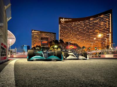 Las Vegas GP circuit F1