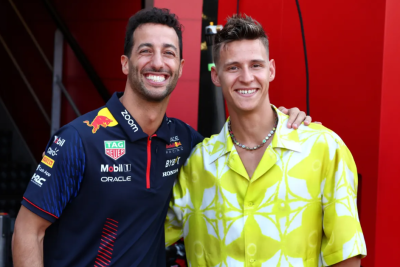 Daniel Ricciardo and Fabio Quartararo