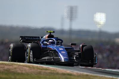 Logan Sargeant scored his first F1 points at the 2023 United States Grand Prix