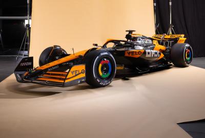 McLaren's MCL38 F1 car