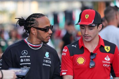 Lewis Hamilton and Charles Leclerc will be Ferrari teammates next year