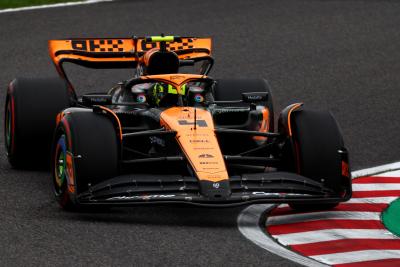 Lando Norris on track for McLaren