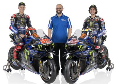 Quartararo, Bartolini, Rins, Monster Yamaha 2024
