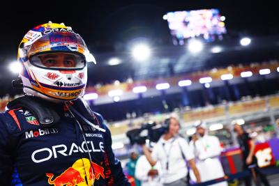Sergio Perez on the grid at the Saudi Arabian Grand Prix