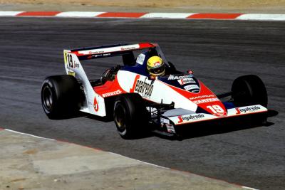 Ayrton Senna made his F1 debut with Toleman