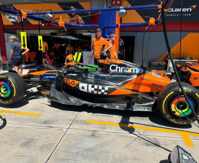McLaren at Imola