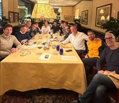 F1 team principals' dinner at Imola