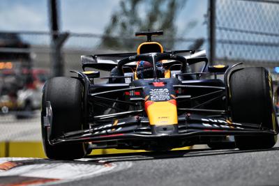 Max Verstappen topped the only practice session in Miami 