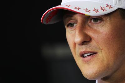 Michael Schumacher during his final F1 season with Mercedes in 2012