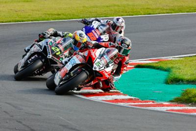 Danny Kent in third, Oulton Park, race three, 2024
