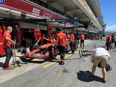Ferrari at Spanish Grand Prix
