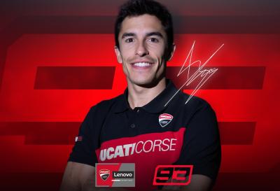 Marc Marquez signs for Ducati Team
