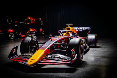Red Bull's special livery for the British Grand Prix