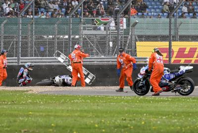 Miguel Oliveira, Raul Fernandez, 2024 British MotoGP crash