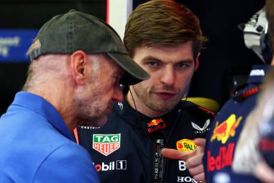 Max Verstappen and Adrian Newey