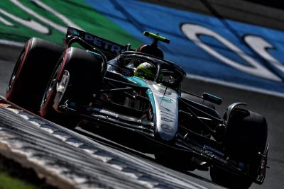 Lewis Hamilton recovered to eighth from 14th on the grid