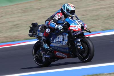 Raul Fernandez, 2024 MotoGP Misano IRTA test. Credit: Gold and Goose.