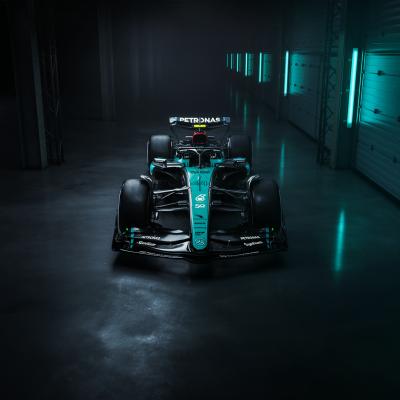 The new Mercedes livery 