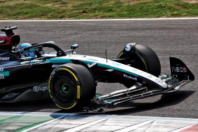 George Russell at Monza