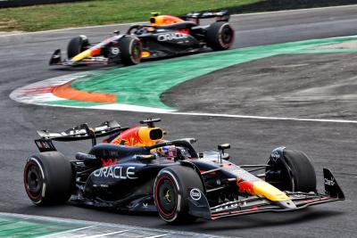 Max Verstappen and Sergio Perez