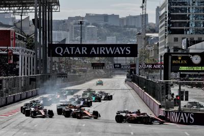 Start of Azerbaijan GP