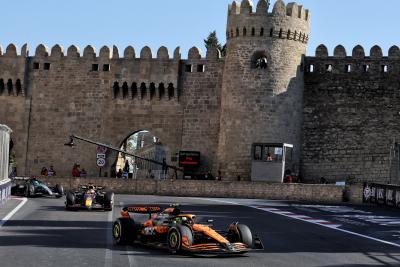 Lando Norris at the Azerbaijan Grand Prix 