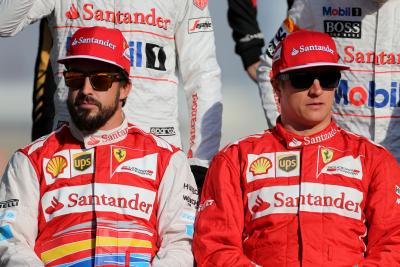 Fernando Alonso, Kimi Raikkonen