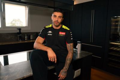 Andrea Iannone in VR46 Ducati teamwear. Credit: VR46 Racing Team.