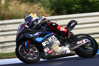 Toprak Razgatlioglu, 2024 Estoril WorldSBK. Credit: Gold and Goose.