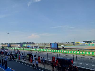 Buriram MotoGP sprint build-up