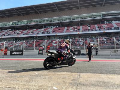 Jorge Martin, 2024 MotoGP Barcelona Test. Credit: Gold and Goose.