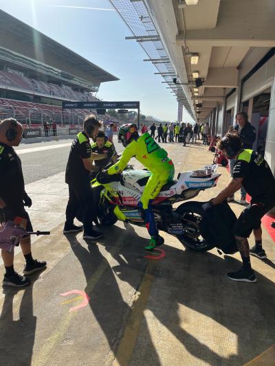 Franco Morbidelli, 2024 MotoGP Barcelona Test. Credit: Gold and Goose.