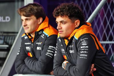 Oscar Piastri and Lando Norris 