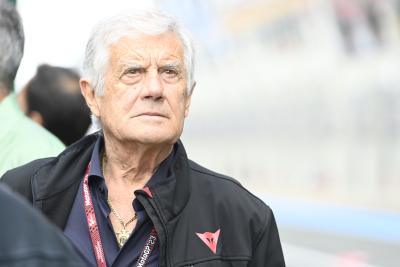 Giacomo Agostini, 2023 MotoGP French Grand Prix. Credit: Gold and Goose.