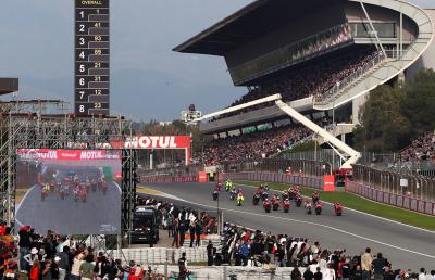 Start, Solidarity Barcelona MotoGP Sprint race