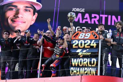 Jorge Martin, MotoGP champion, Barcelona 2024