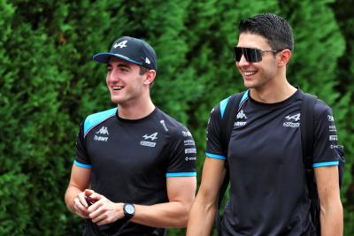 Jack Doohan and Esteban Ocon 